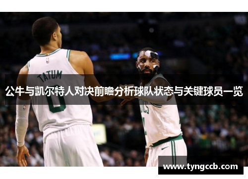 公牛与凯尔特人对决前瞻分析球队状态与关键球员一览